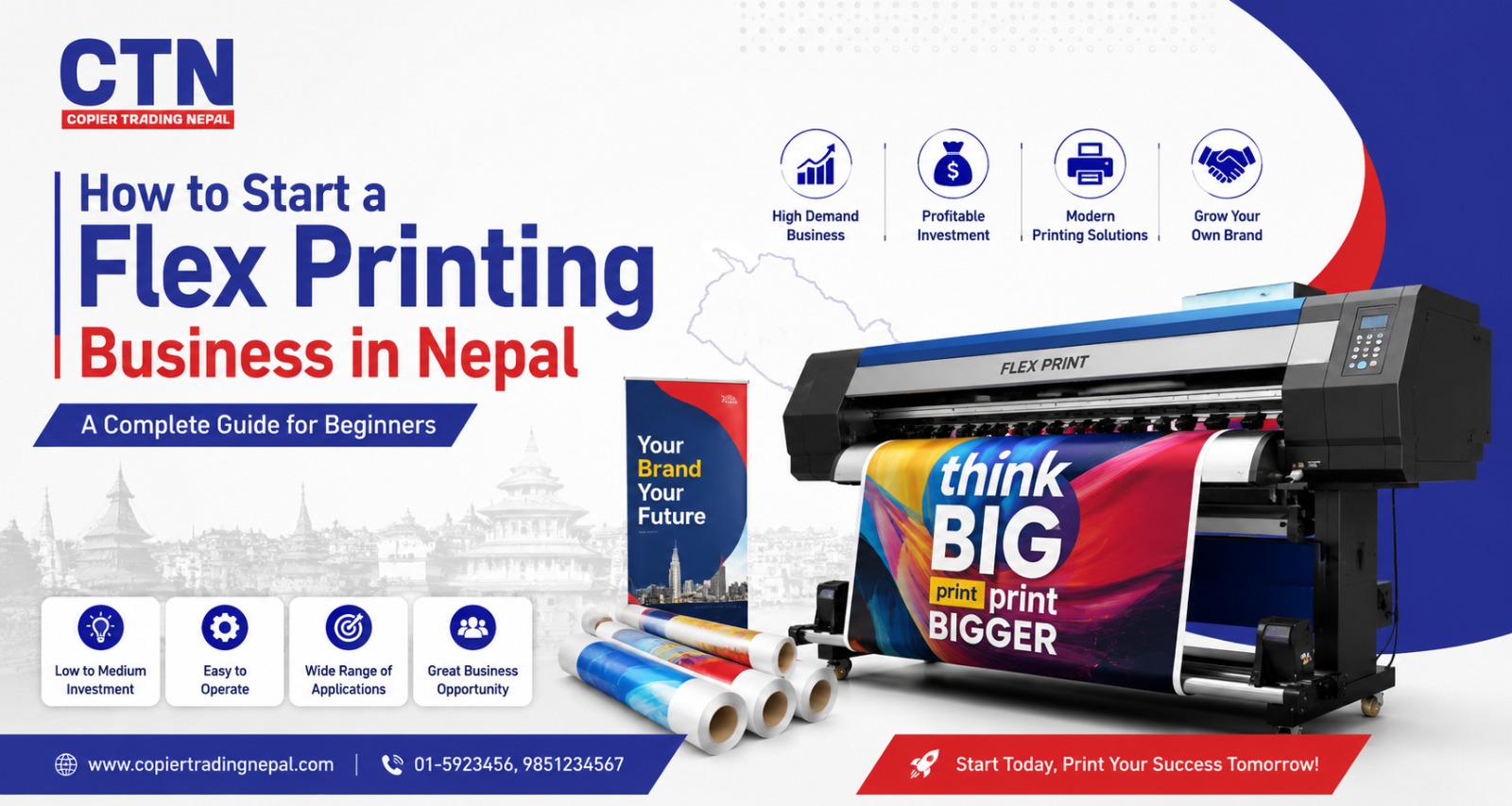 How to Start a Flex Printing Business in Nepal