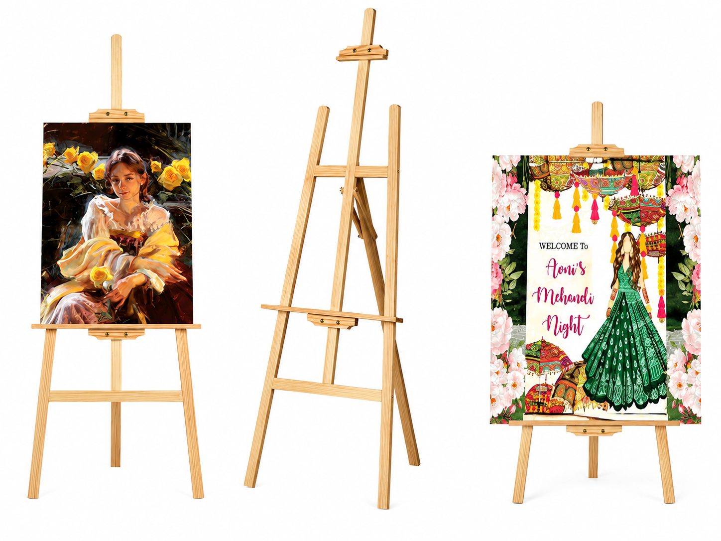 Wooden Easel Stand